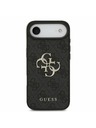 Guess Guess PU 4G Metal Logo Zadný Kryt pre iPhone Air Grey