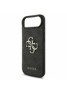Guess Guess PU 4G Metal Logo Zadný Kryt pre iPhone Air Grey