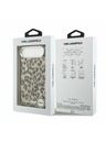 Karl Lagerfeld Karl Lagerfeld IML Leopard MagSafe Zadný Kryt pre iPhone Air Brown