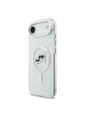 Karl Lagerfeld Karl Lagerfeld IML K&CH Heads Metal Frame MagSafe Zadný Kryt pre iPhone Air Transparent
