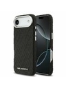 Karl Lagerfeld Karl Lagerfeld Grained PU Repeated Logo MagSafe Zadný Kryt pre iPhone Air Black