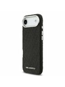 Karl Lagerfeld Karl Lagerfeld Grained PU Repeated Logo MagSafe Zadný Kryt pre iPhone Air Black