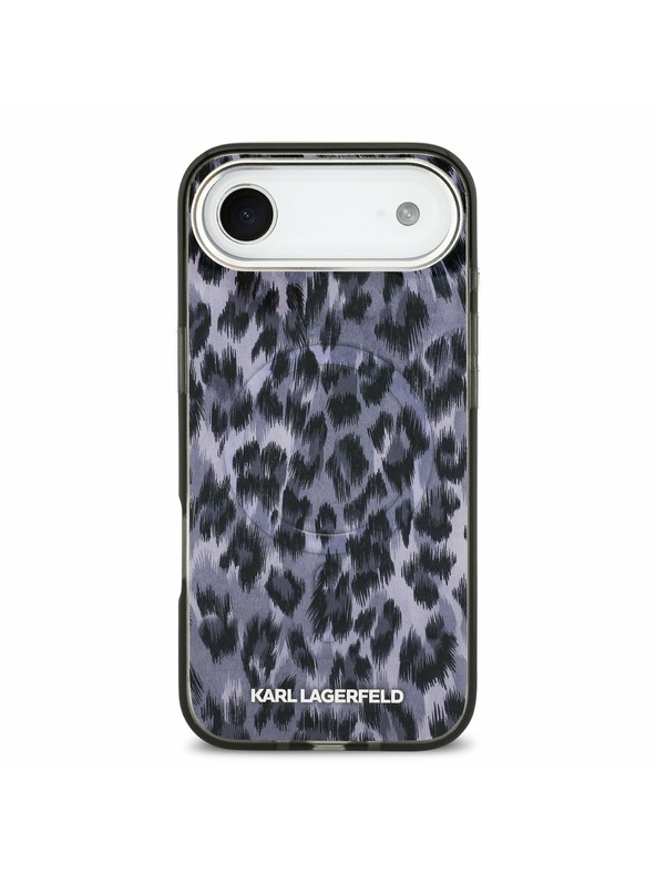 Karl Lagerfeld Karl Lagerfeld IML Leopard MagSafe Zadný Kryt pre iPhone Air Grey