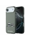 Karl Lagerfeld Karl Lagerfeld IML K&CH Heads Logo MagSafe Zadný Kryt pre iPhone Air Black