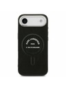 Karl Lagerfeld Karl Lagerfeld PU RSG Logo MagSafe Zadný Kryt pre iPhone Air Black
