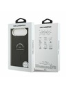 Karl Lagerfeld Karl Lagerfeld PU RSG Logo MagSafe Zadný Kryt pre iPhone Air Black