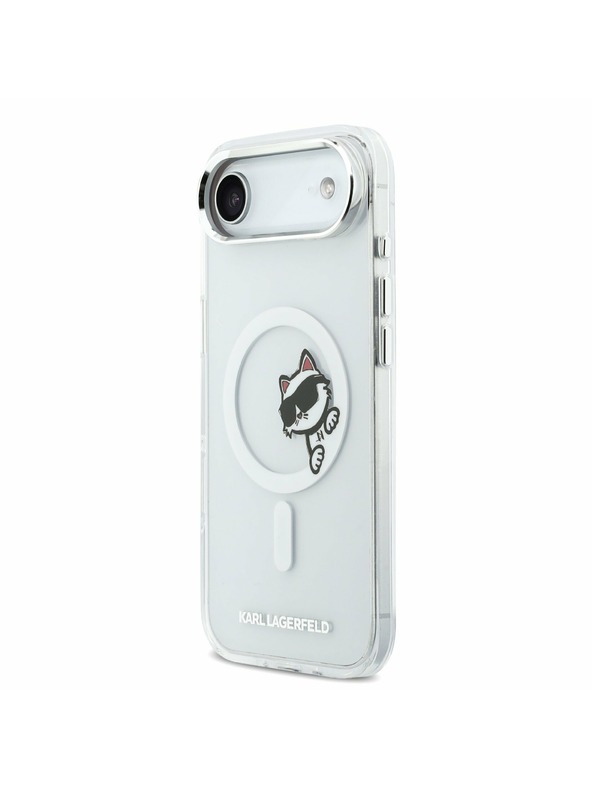 Karl Lagerfeld Karl Lagerfeld IML Choupette Peekaboo MagSafe Zadný Kryt pre iPhone Air Transparent