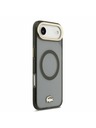 Lacoste Lacoste PC/TPU Frosted Finish Gold Logo MagSafe Zadný Kryt pre iPhone Air Black