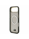 Lacoste Lacoste PC/TPU Frosted Finish Gold Logo MagSafe Zadný Kryt pre iPhone Air Black