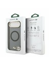 Lacoste Lacoste PC/TPU Frosted Finish Gold Logo MagSafe Zadný Kryt pre iPhone Air Black