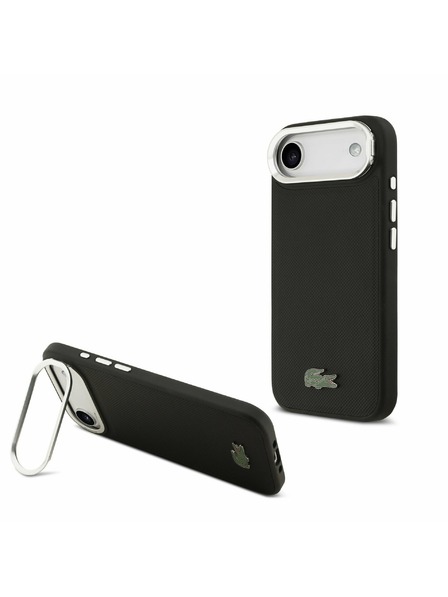 Lacoste Lacoste Iconic Petit Pique Camera Stand MagSafe Zadný Kryt pre iPhone Air Black