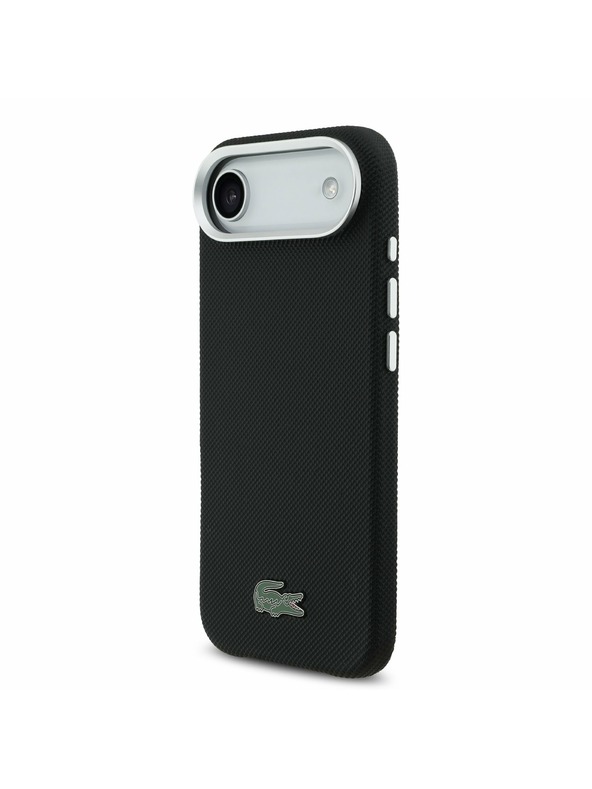 Lacoste Lacoste Iconic Petit Pique Metal Logo MagSafe Zadný Kryt pre iPhone Air Black