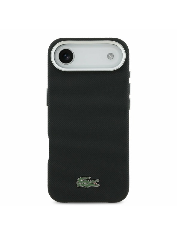 Lacoste Lacoste Iconic Petit Pique Metal Logo MagSafe Zadný Kryt pre iPhone Air Black