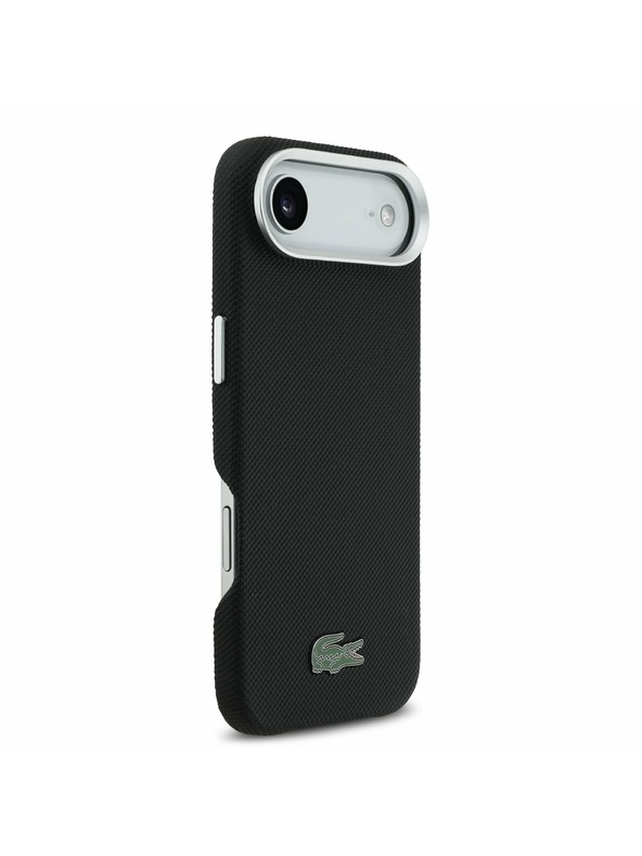 Lacoste Lacoste Iconic Petit Pique Metal Logo MagSafe Zadný Kryt pre iPhone Air Black