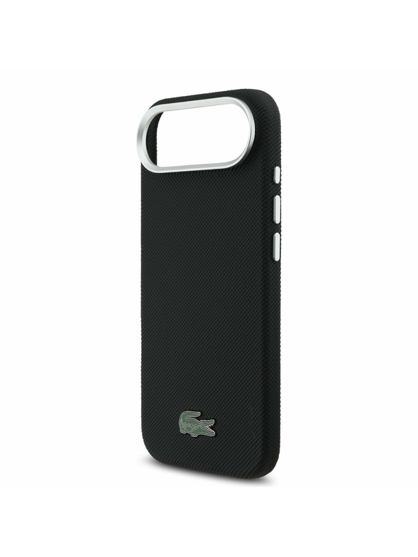 Lacoste Lacoste Iconic Petit Pique Metal Logo MagSafe Zadný Kryt pre iPhone Air Black