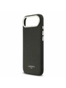 Lacoste Lacoste PU Leather Champs Elysees MagSafe Zadný Kryt pre iPhone Air Black