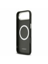 Lacoste Lacoste PU Leather Champs Elysees MagSafe Zadný Kryt pre iPhone Air Black