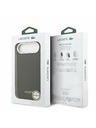 Lacoste Lacoste PU Leather Champs Elysees MagSafe Zadný Kryt pre iPhone Air Black