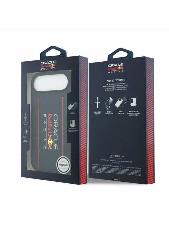 Red Bull Red Bull Silicone Vertical Logo MagSafe Zadný Kryt pre iPhone Air Navy