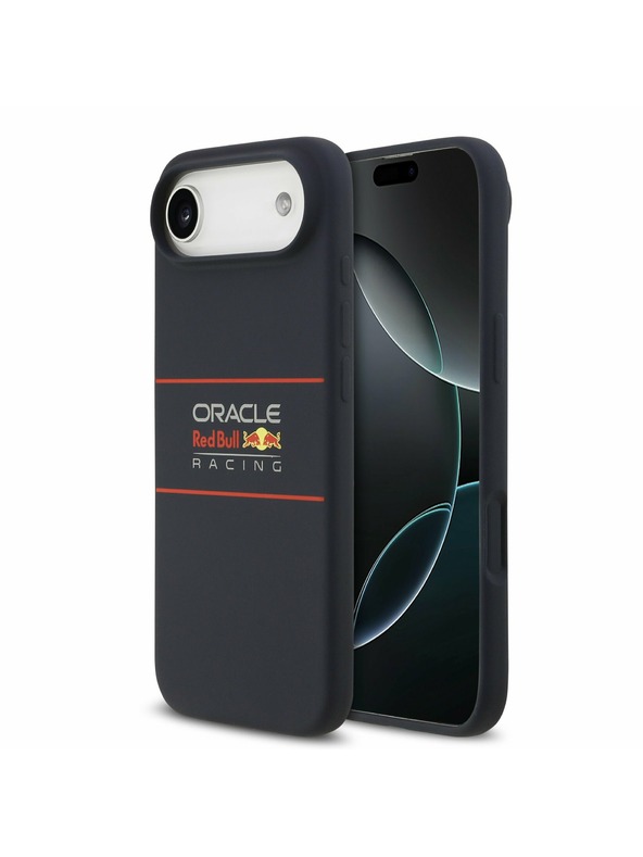 Red Bull Red Bull Silicone Horizontal Logo MagSafe Zadný Kryt pre iPhone Air Navy