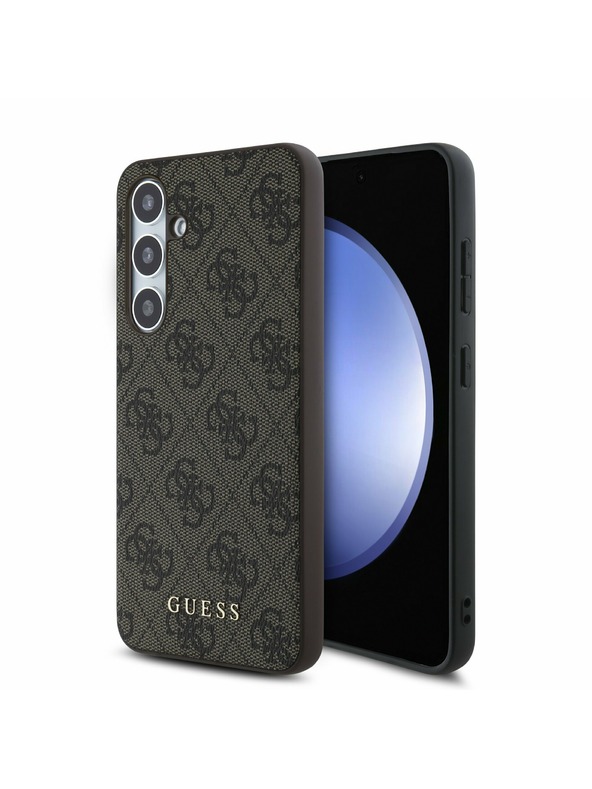 Guess Guess 4G Zadný Kryt pre Samsung Galaxy S24 FE Brown
