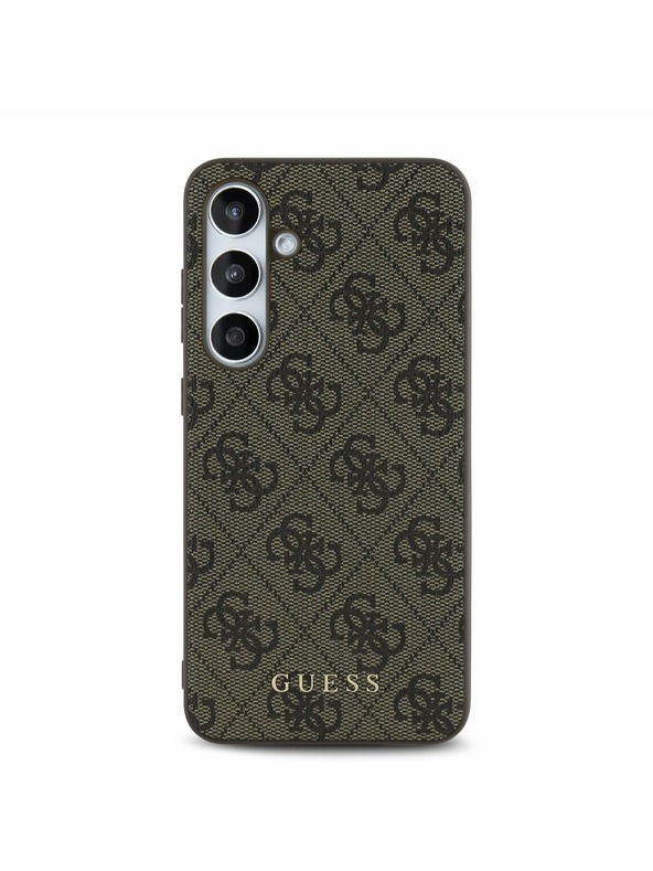 Guess Guess 4G Zadný Kryt pre Samsung Galaxy S24 FE Brown