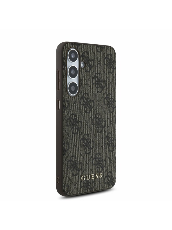 Guess Guess 4G Zadný Kryt pre Samsung Galaxy S24 FE Brown
