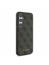 Guess Guess 4G Zadný Kryt pre Samsung Galaxy S24 FE Brown