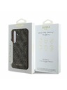 Guess Guess 4G Zadný Kryt pre Samsung Galaxy S24 FE Brown
