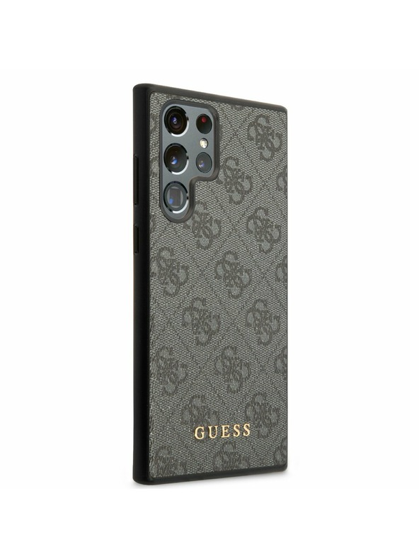 Guess Guess 4G Zadný Kryt pre Samsung Galaxy S24 Ultra Black