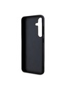 Guess Guess PU 4G Metal Logo Zadný Kryt pre Samsung Galaxy S24+ Grey
