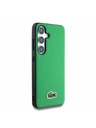 Lacoste Lacoste Iconic Petit Pique Woven Logo MagSafe Zadný Kryt pre Samsung Galaxy S25 Green