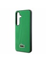 Lacoste Lacoste Iconic Petit Pique Woven Logo MagSafe Zadný Kryt pre Samsung Galaxy S25 Green