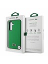 Lacoste Lacoste Iconic Petit Pique Woven Logo MagSafe Zadný Kryt pre Samsung Galaxy S25 Green