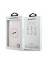 Karl Lagerfeld Karl Lagerfeld Liquid Silicone K&CH Heads MagSafe Zadný Kryt pre Samsung Galaxy S25 FE Pink