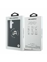 Karl Lagerfeld Karl Lagerfeld Liquid Silicone K&CH Heads MagSafe Zadný Kryt pre Samsung Galaxy S25 FE Black