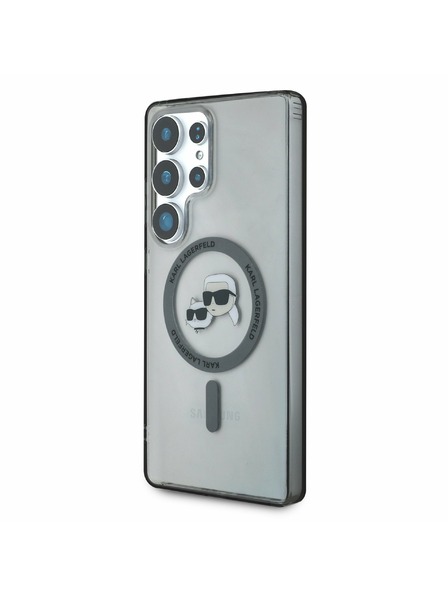 Karl Lagerfeld Karl Lagerfeld IML K&CH Heads MagSafe Zadný Kryt pre Samsung Galaxy S25 Ultra Black