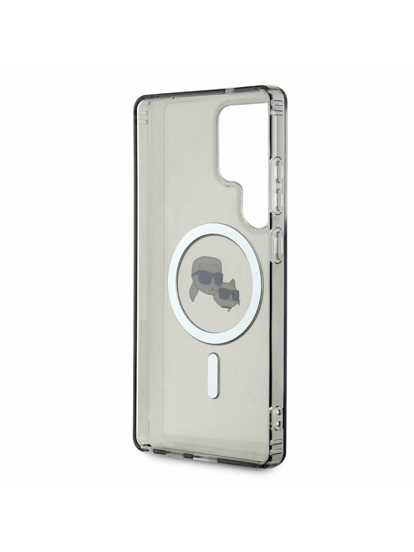 Karl Lagerfeld Karl Lagerfeld IML K&CH Heads MagSafe Zadný Kryt pre Samsung Galaxy S25 Ultra Black