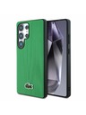 Lacoste Lacoste Iconic Petit Pique Woven Logo MagSafe Zadný Kryt pre Samsung Galaxy S25 Ultra Green