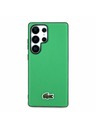 Lacoste Lacoste Iconic Petit Pique Woven Logo MagSafe Zadný Kryt pre Samsung Galaxy S25 Ultra Green