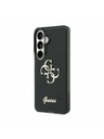 Guess Guess IML 4G Script Metal Logo Zadný Kryt pre Samsung Galaxy 26 Black