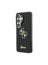 Guess Guess IML 4G Script Metal Logo Zadný Kryt pre Samsung Galaxy 26 Ultra Black