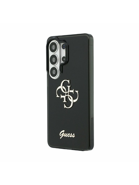 Guess Guess IML 4G Script Metal Logo Zadný Kryt pre Samsung Galaxy 26 Ultra Black