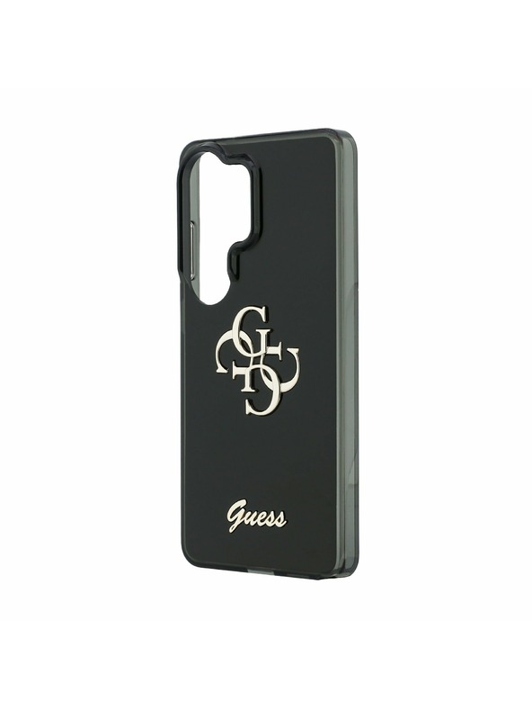 Guess Guess IML 4G Script Metal Logo Zadný Kryt pre Samsung Galaxy 26 Ultra Black