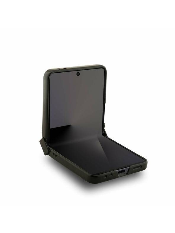 Karl Lagerfeld Karl Lagerfeld PU Saffiano Karl and Choupette Zadný Kryt pre Samsung Galaxy Z Flip 7 Black