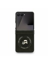 Karl Lagerfeld Karl Lagerfeld PU Karl and Choupette Heads Magnetic Zadný Kryt pre Samsung Galaxy Z Flip 7 Black