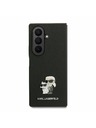 Karl Lagerfeld Karl Lagerfeld PU Saffiano Karl and Choupette Zadný Kryt pre Samsung Galaxy Z Fold 7 Black