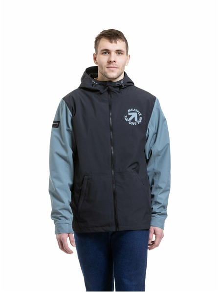 Meatfly Meatfly pánska street bunda Finn Black / Storm