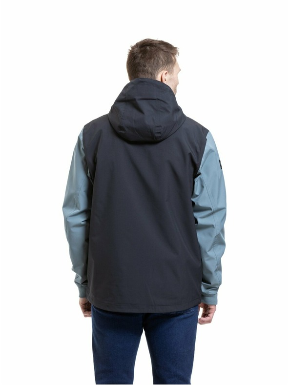 Meatfly Meatfly pánska street bunda Finn Black / Storm