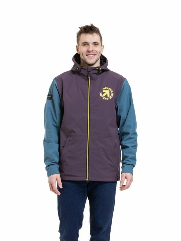 Meatfly Meatfly pánska street bunda Finn Plum / Colonial